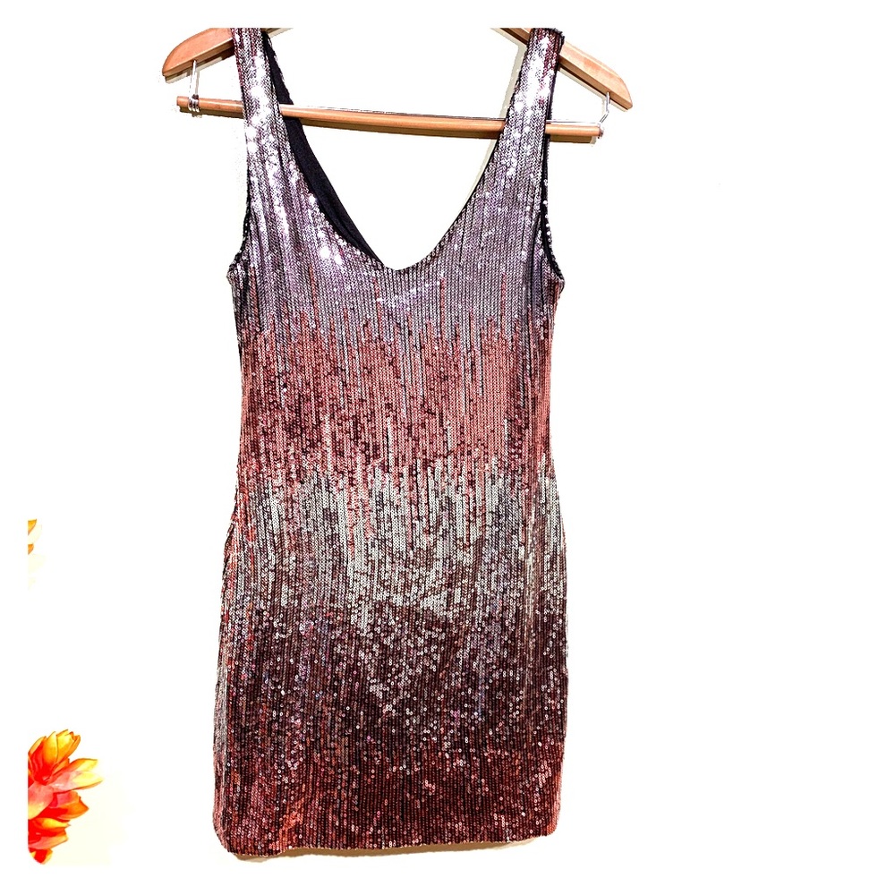 Beautiful As U Wish Sequin Dress